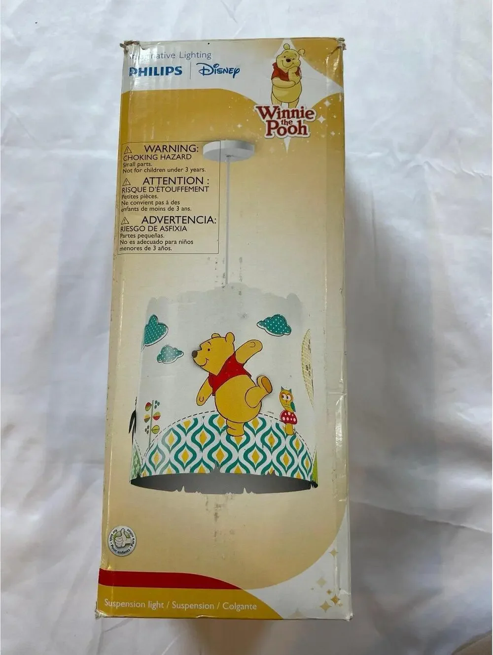 Philips Disney Winnie the Pooh Suspension Light NIB Kids Ceiling Lamp
